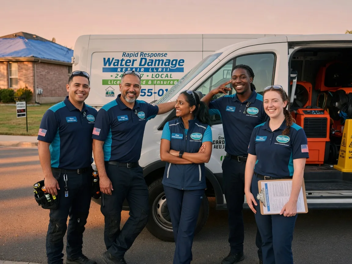 Water Damage Restoration company in Briggs, TX